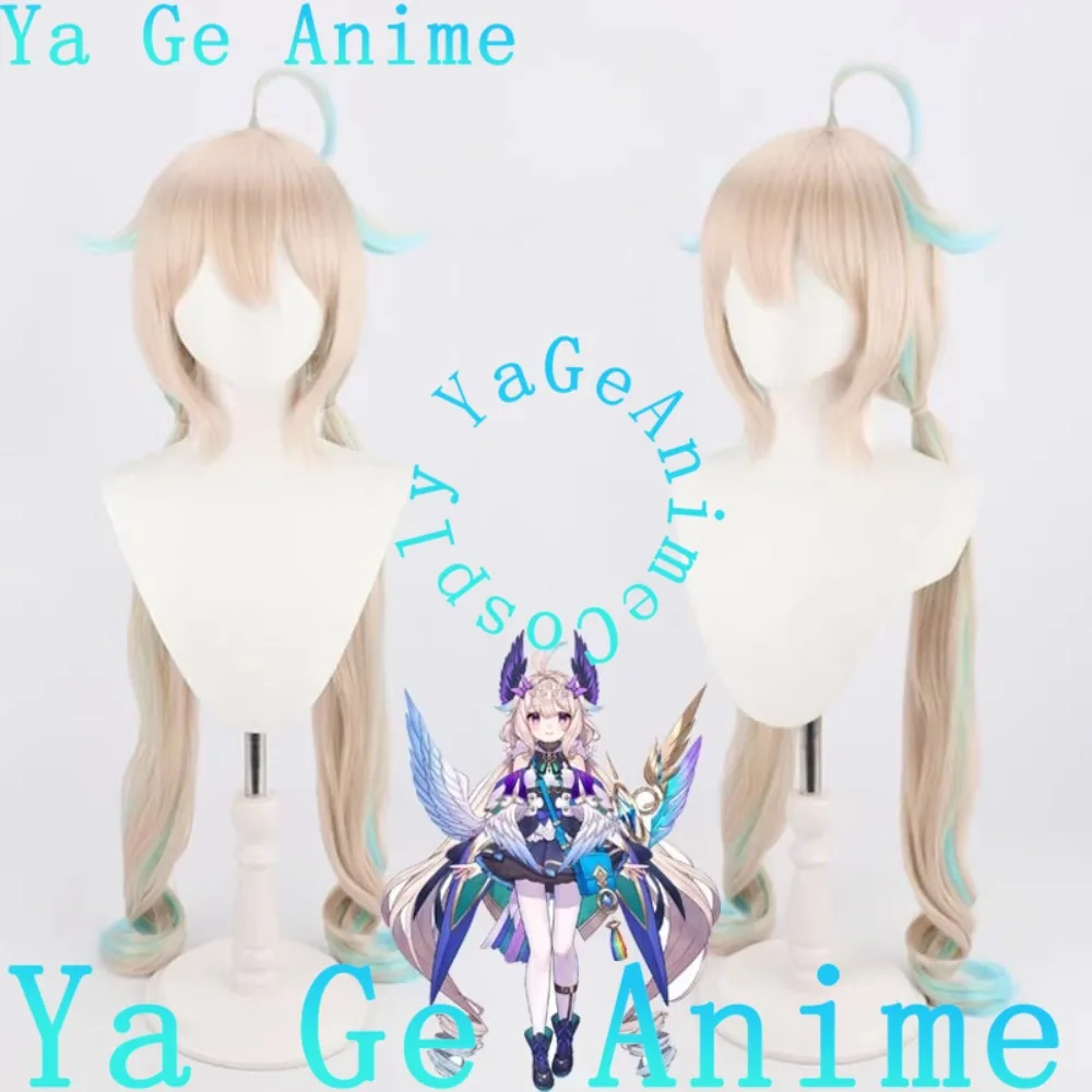 Enna Uette شعر مستعار تأثيري أنيمي عرض الواقع لعبة لعب الأدوار شعر مستعار يستخدم لحفلات الرقص أنيمي #2