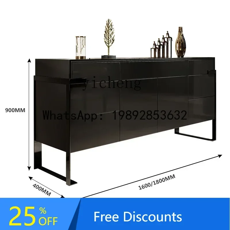 

dining side cabinet modern minimalist entrance cabinet living room wall decorative locker home decoration accessories