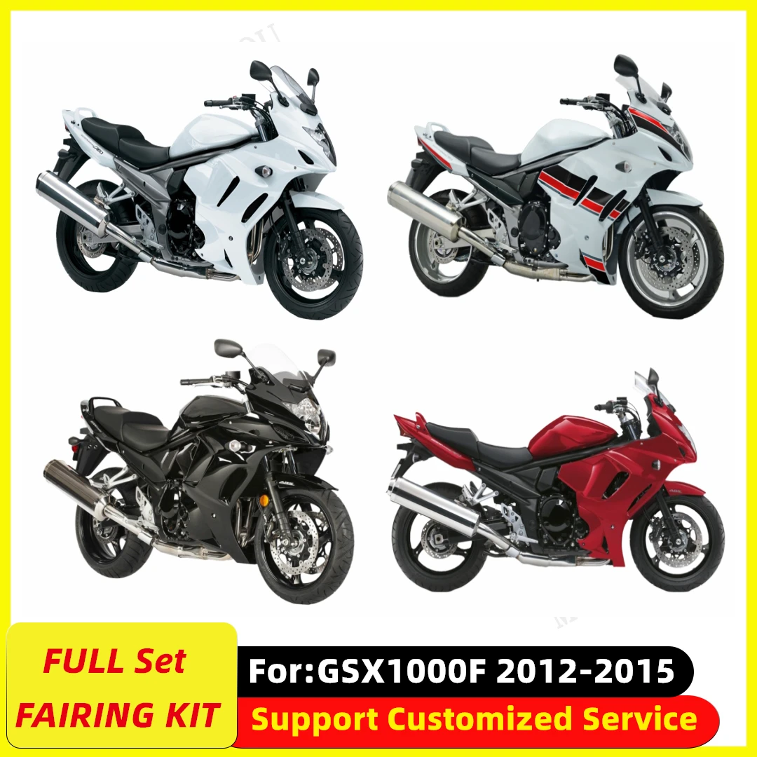 

Nuovo kit carenatura accessori moto per GSX1000F 12-15 GSX 1000F 2012 2013 2014 2015 GSX-1000F Set carrozzeria