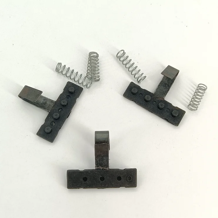 Amsky CTP Pri-printing Machine Spare Parts Tail Clamp Clip 8pcs  and 16pcs Springs 1 Set
