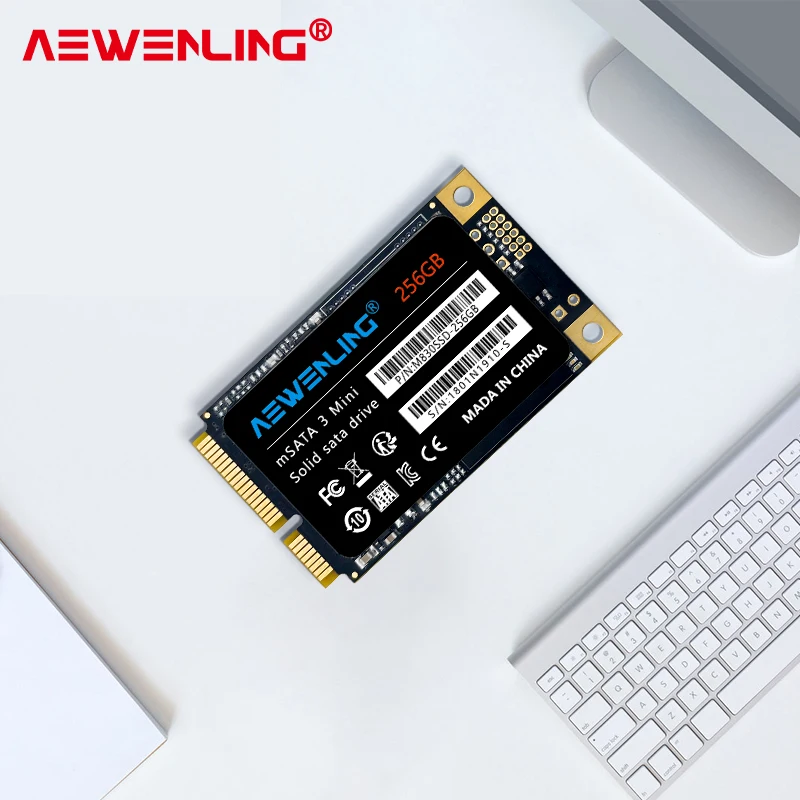 Imagem -04 - Aewenling Msata Ssd 128gb 256gb 512gb Mini Sata3 64gb 1tb Hdd para Computador 3x5cm Disco Rígido de Estado Sólido Interno para hp Portátil