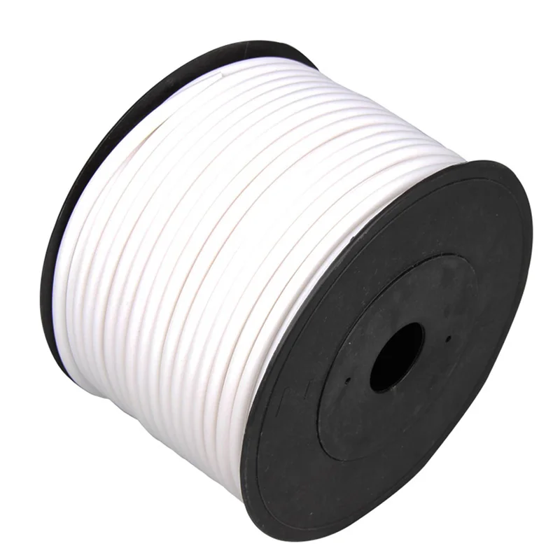 0.5-25mm2 White Blank Round number tube 10-110M , handwritten Machine printed label tube, concave PVC identification sleeve