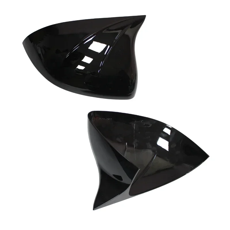 لمرسيدس بنز C الفئة W206 2022 2023 2024 2025 أسود الكربون نظرة مرآة الرؤية الخلفية غطاء الملحقات