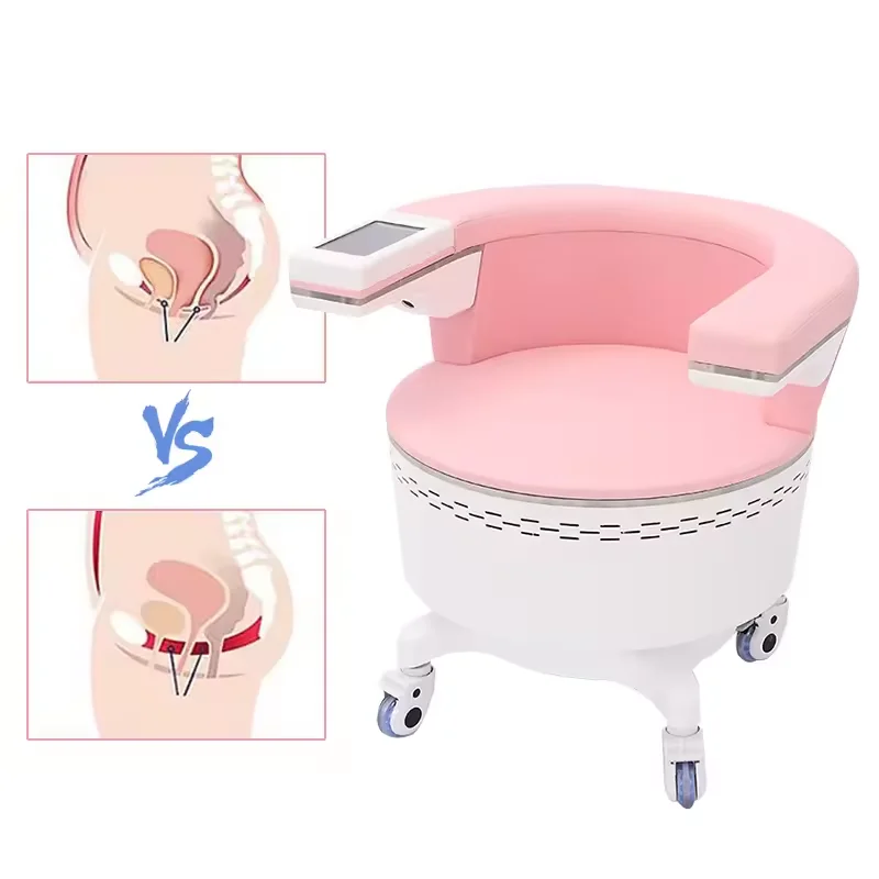 New EMS Electromagnetic EMS Chair Pelvic For Non-Invasive Treatment Urinar Postpartum Repair Muscle Stimulate Butt Lift Machine