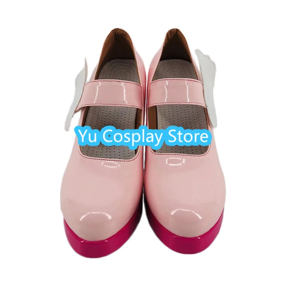 Yu Cosplay Store The Idolmaster Cinderella Girls Riamu Yumemi Cosplay Shoes Anime Cosplay Shoes Boots Halloween Costumes Props