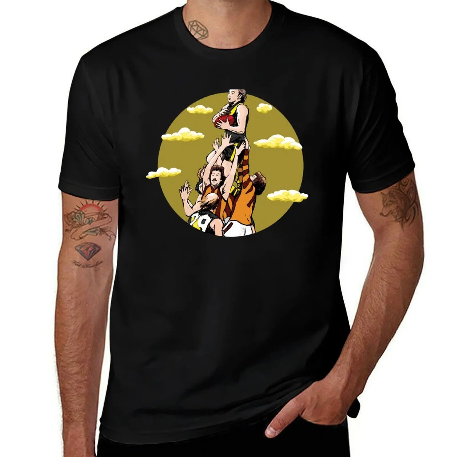 Disco Flies High T-Shirt cotton t shirt man T-Shirt