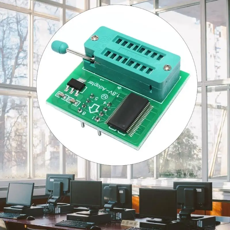 1.8V Conversion Base Spi Memory SOP8 DIP8 Conversion Flat Motherboard MX25 W25 1.8V Adapter Board Replacement