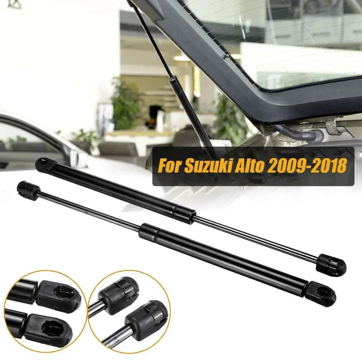 For Suzuki Alto 2009-2018 Rear Trunk Lift Support Gas Struts Tailgate Spring Support Lift Rod Shock Bars Car Accessories