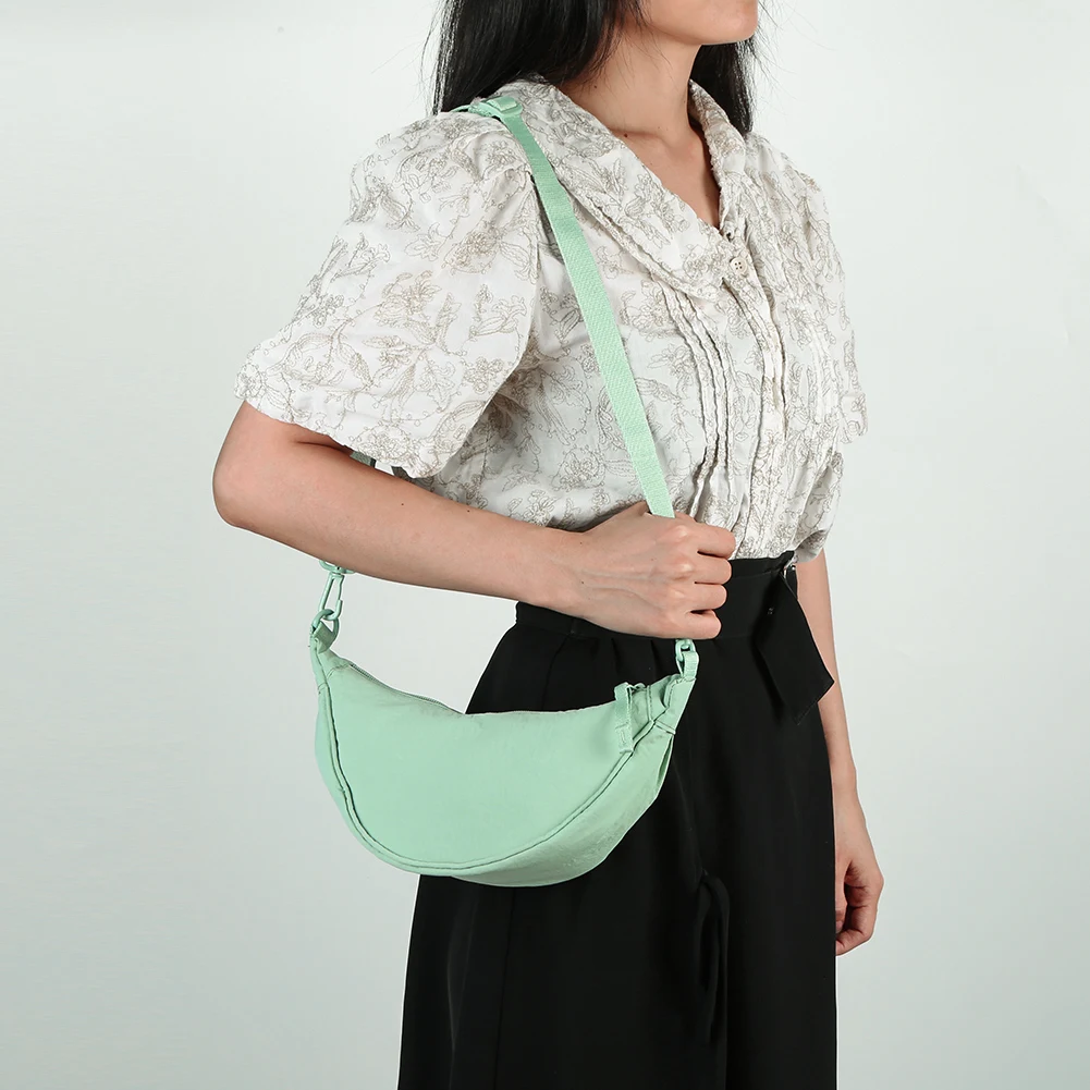 حقيبة كتف عصرية بحزام كتف قابل للفصل وحقيبة زلابية صغيرة وحقيبة كروس للنساء للاستخدام اليومي والسفر