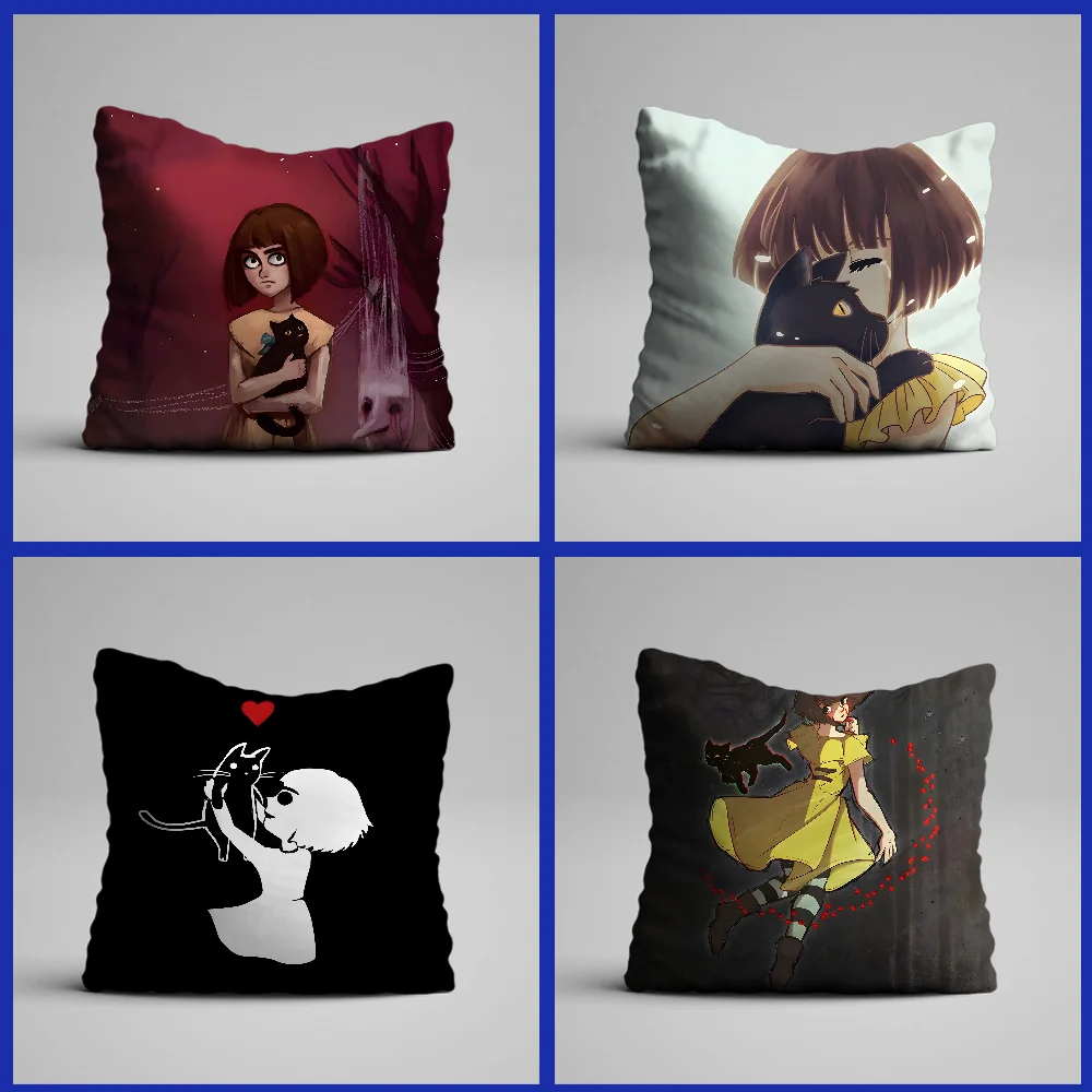 G-Game F-Fran B-Bow Pillow Case Pillowcase Home Sofa Cushions Car Cushions Office Pillow