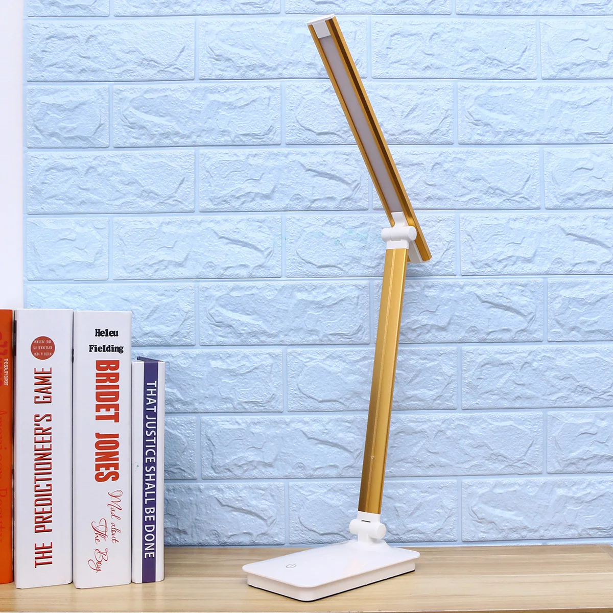 

Eye-Protection Desk Lamp 3-Level Brightness 5-Color Modes Touch Control Usb Foldable Led Reading Light For Home Office School
