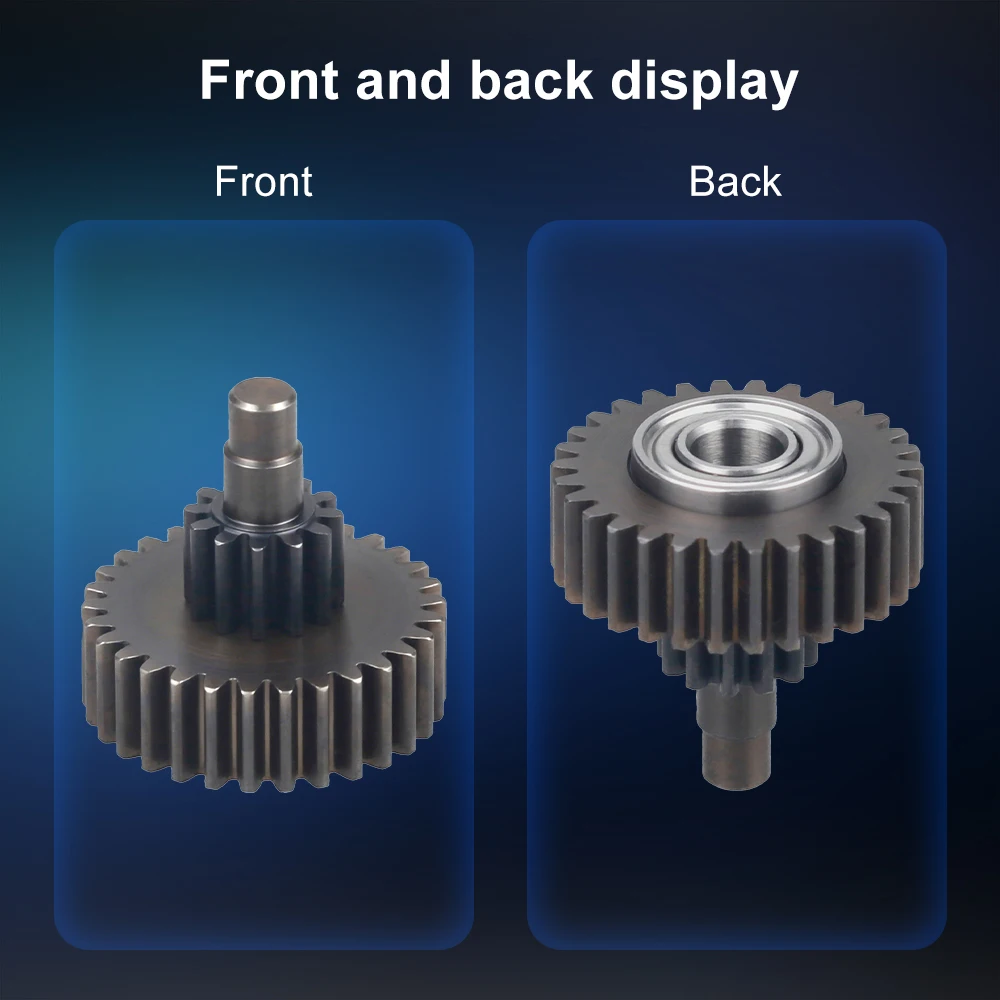 Upgrade-Extruder-Getriebe für Creality K1/K1C/K1 Max, Vollmetall-Filamentgetriebe, 3D-Druckteil, verschleißfest – Detail 9