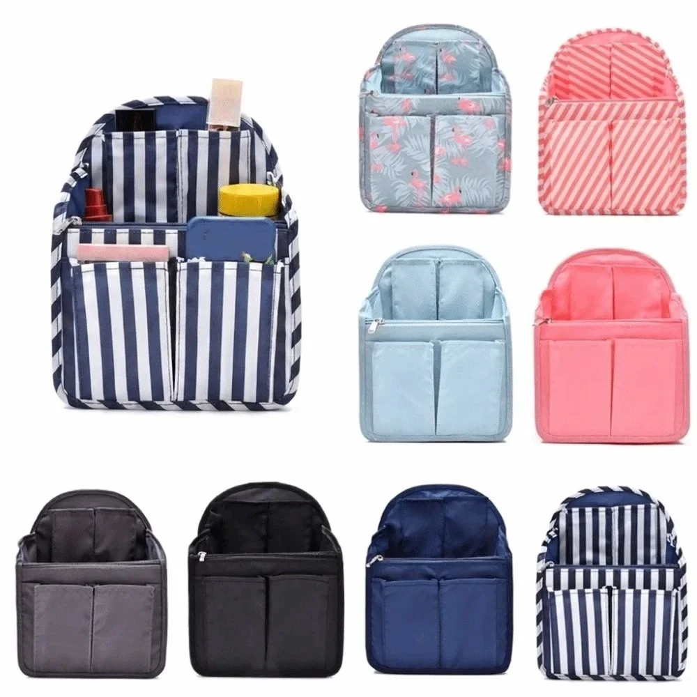 Multi-pockets Backpack Storage Insert Bag Inner Inner Liner Multifunctional Storage Bag Compartment Sorting Large Capacity