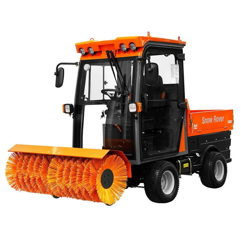 Heavy-duty Multi-purpose Snow Blower 6.5-15HP Motor Gear for Parking Lot Clearing High-speed Throwing Durable Body