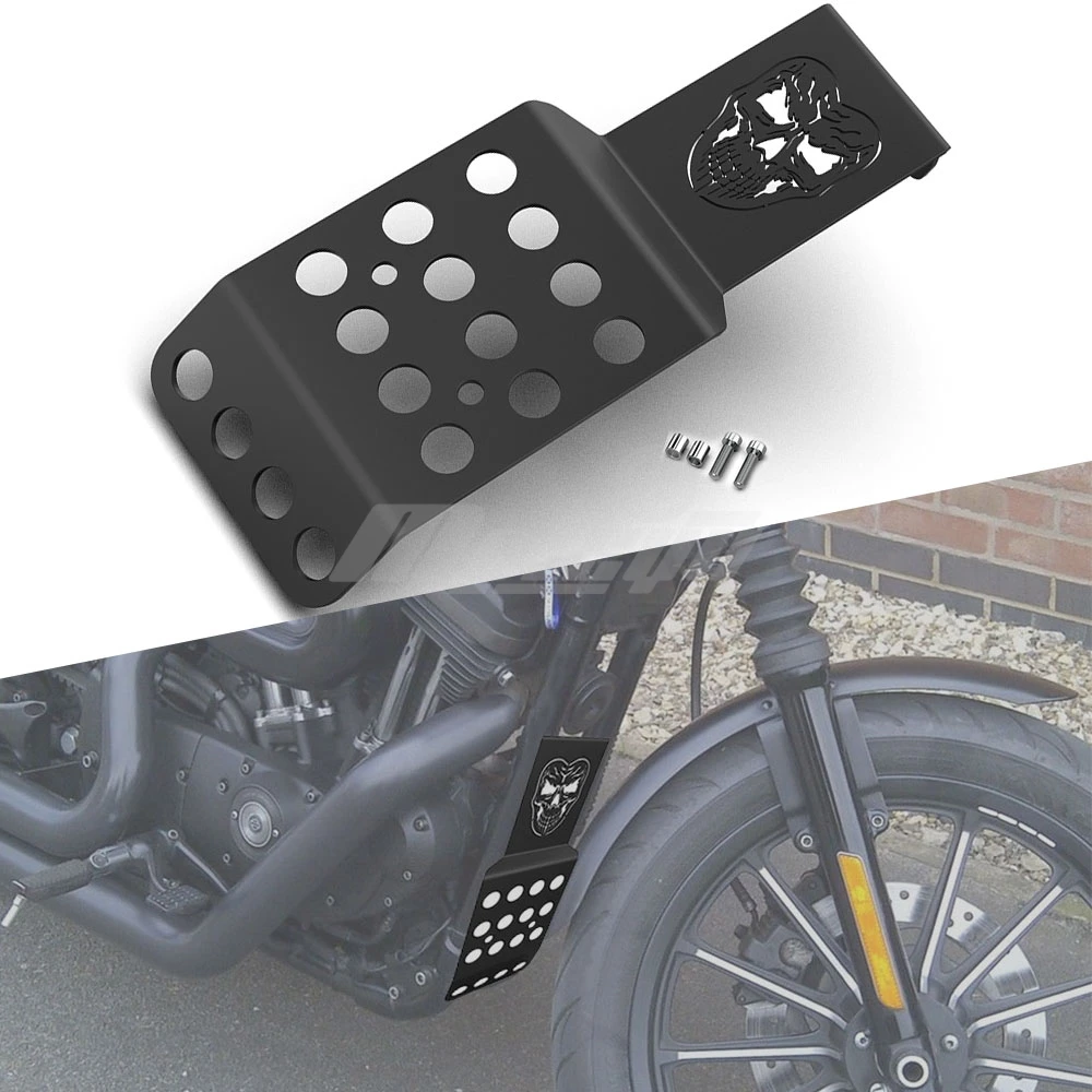 

Motorcycle Engine Guard Protector Lower Chain Fairing Spoiler Covers For Har*ley Sportster Iron XL 883 1200 48 72 2004-2022 2023