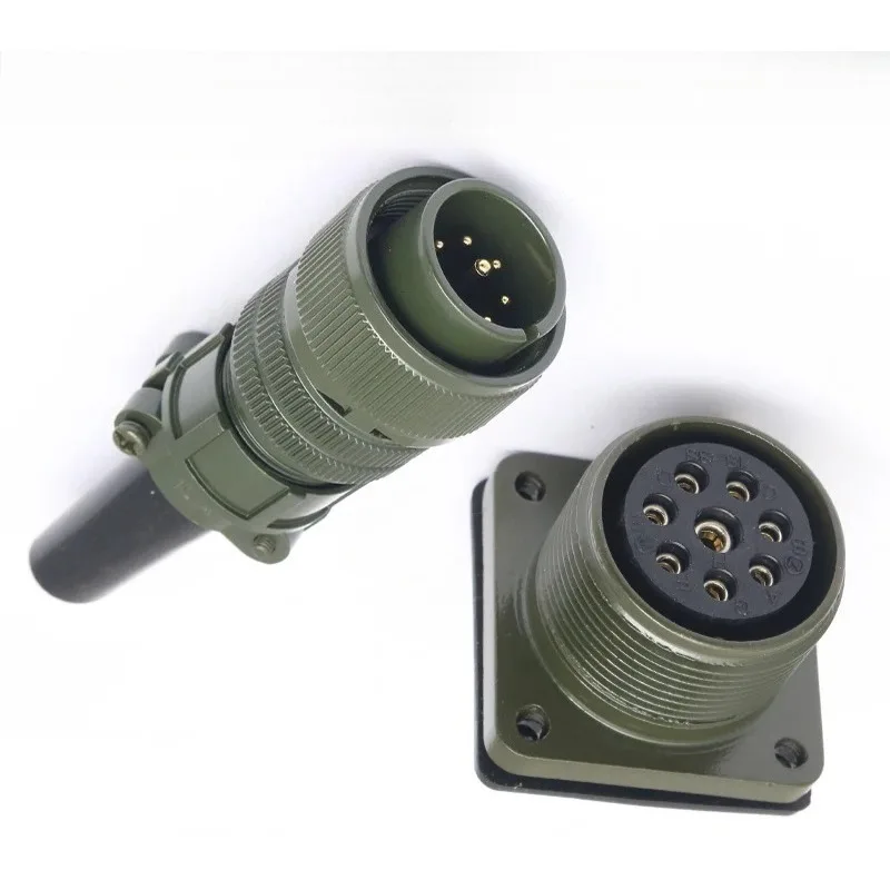 Aviation plug socket 5015 waterproof 8-core MS3102A18 8P MS3106A18 8S
