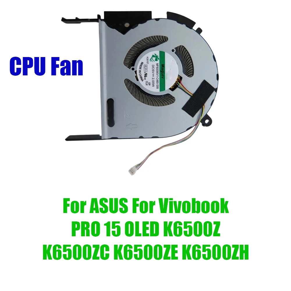For ASUS For Vivobook 15 K3500P K3500PA K3500PC K3500PH DC5V Replacement Laptop CPU Fan