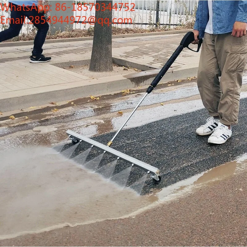 High Pressure Car Washing Machine Road Cleaner 1m7 Kong Home Water Broom Water Broom 5000psi