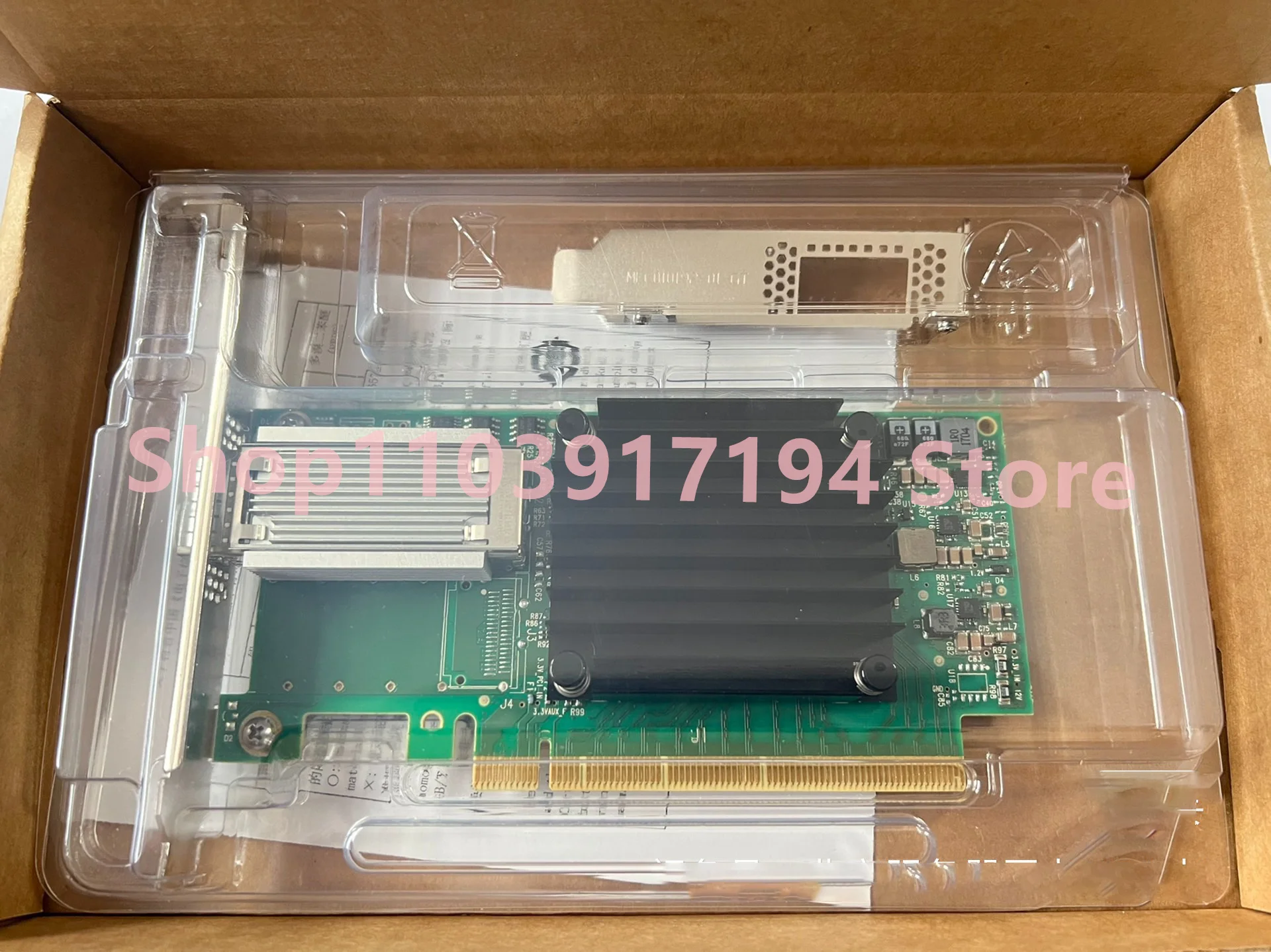 

Ethernet 100G fiber optic network card MCX415A-CCAT single-port ConnectX-4 CX415A