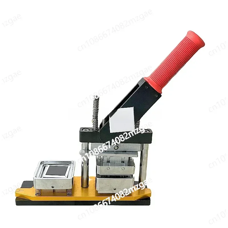 2025 NEW 63.5x63.5mm Rectangle Magnet Maker - Custom Photo Fridge Button Machine Kit for DIY Projects
