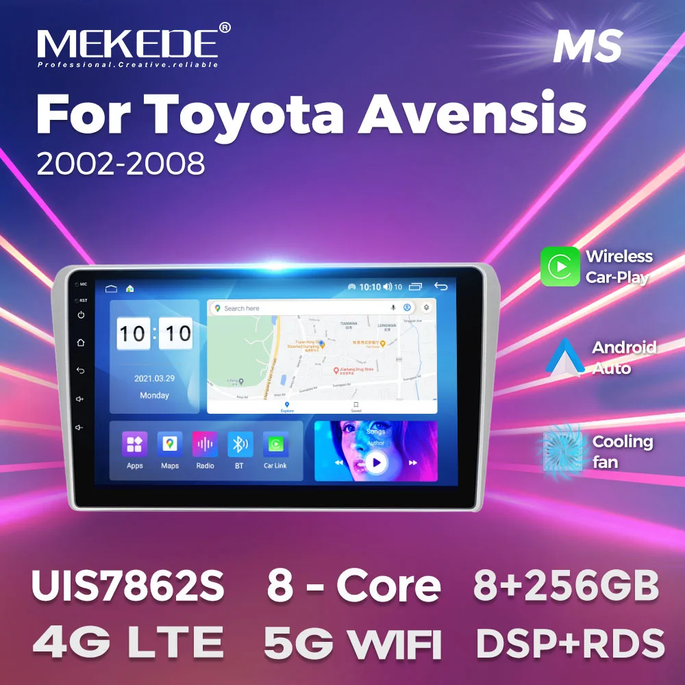 

(9 ") for Toyota Avensis 2002-2008 Toyota Avensis Car Multimedia Android Navigator