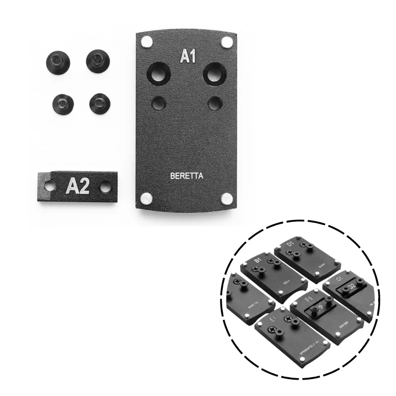 Outdoor Scope Shim Kit | Adjustment Micro-Adjustment Shims | For Gun modification accessories