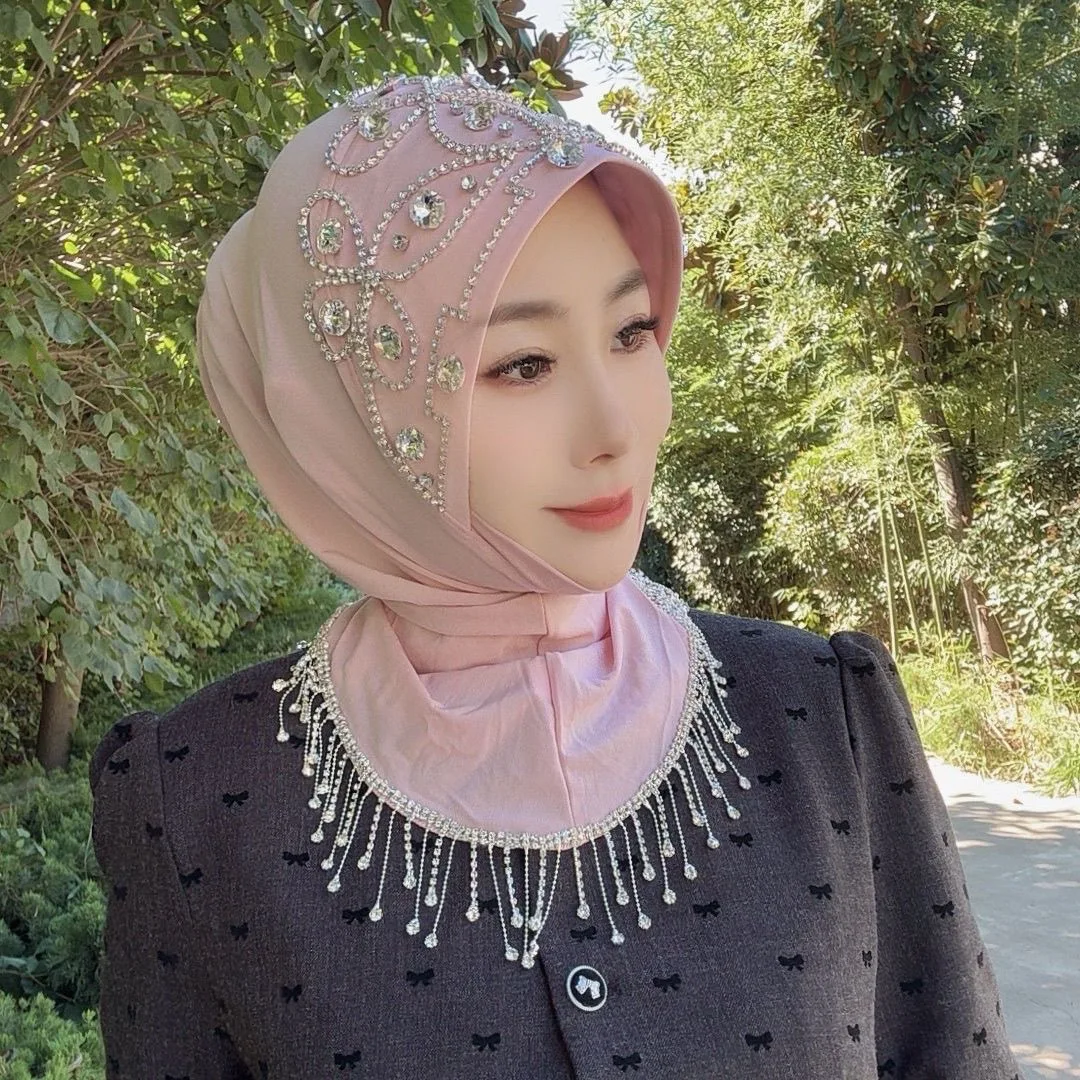 Free Shipping Muslim Hijab For Women Scarf Headwear Prayer Islamic Chiffon Luxury Scarf Malaysia African Summer Simple 05302