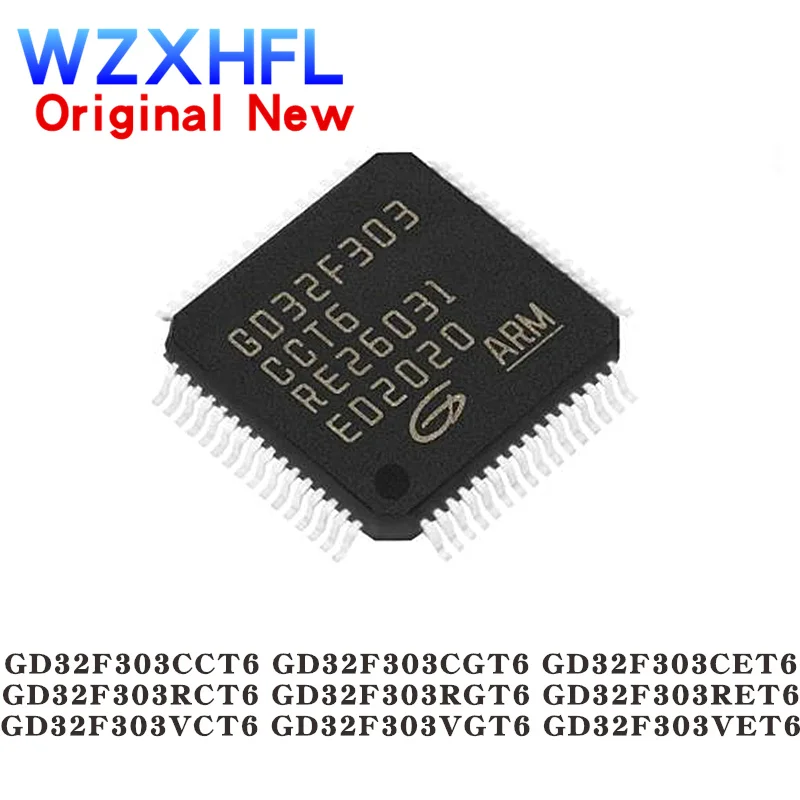 1PCS New GD32F303CCT6 GD32F303CGT6 GD32F303CET6 GD32F303RCT6 GD32F303RGT6 GD32F303RET6 GD32F303VCT6 GD32F303VGT6 GD32F303VET6