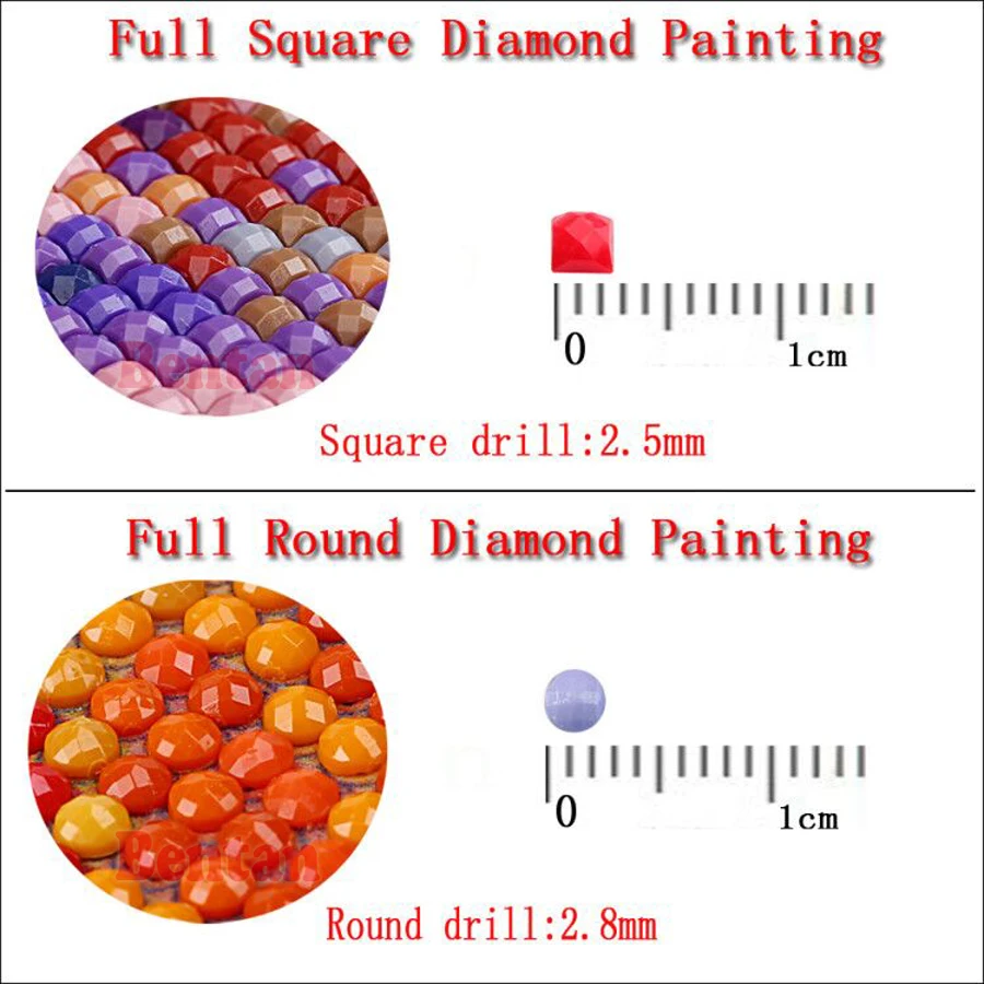 Pittura diamante 5D fai da te punto croce moda dito chiodo quadrato pieno diamante rotondo ricamo mosaico negozio di bellezza immagine da parete