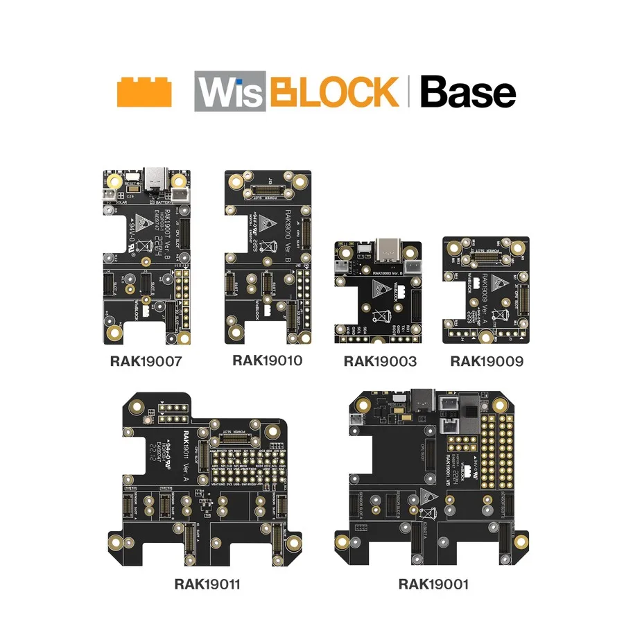 Baza RAK WisBlock |   Modułowa płytka bazowa IoT kompatybilna z WisBlock Core i czujnikami