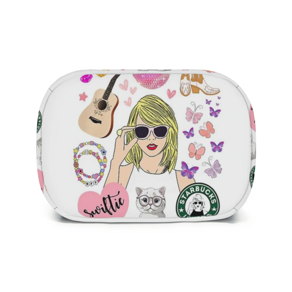 The Eras Tour Cute Collage, Swiftie Insulated Thermal Cooler Bag Lunch bag Foods Drink Storage Leakproof Picnic Camping Bags