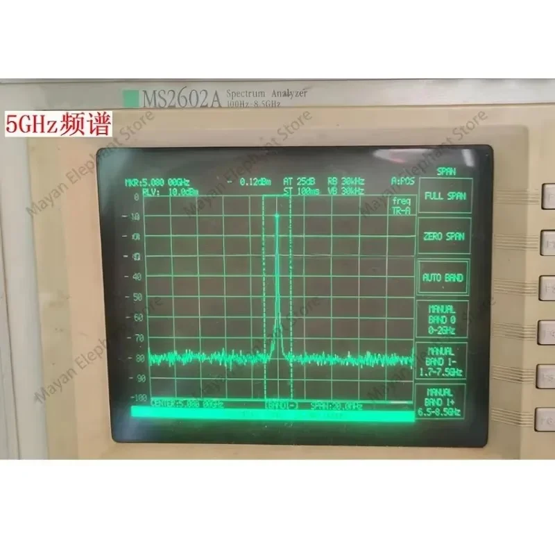 by BG7TBL WB-SG1 1Hz-8GHz Broadband Signal Source Signal Generator Band on-off Modulation