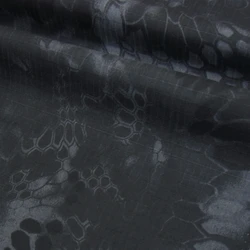 Camouflage Fabric Black Texture Design Vest Coat Wholesale Cloth Diy Apparel Sewing By The Meter Material
