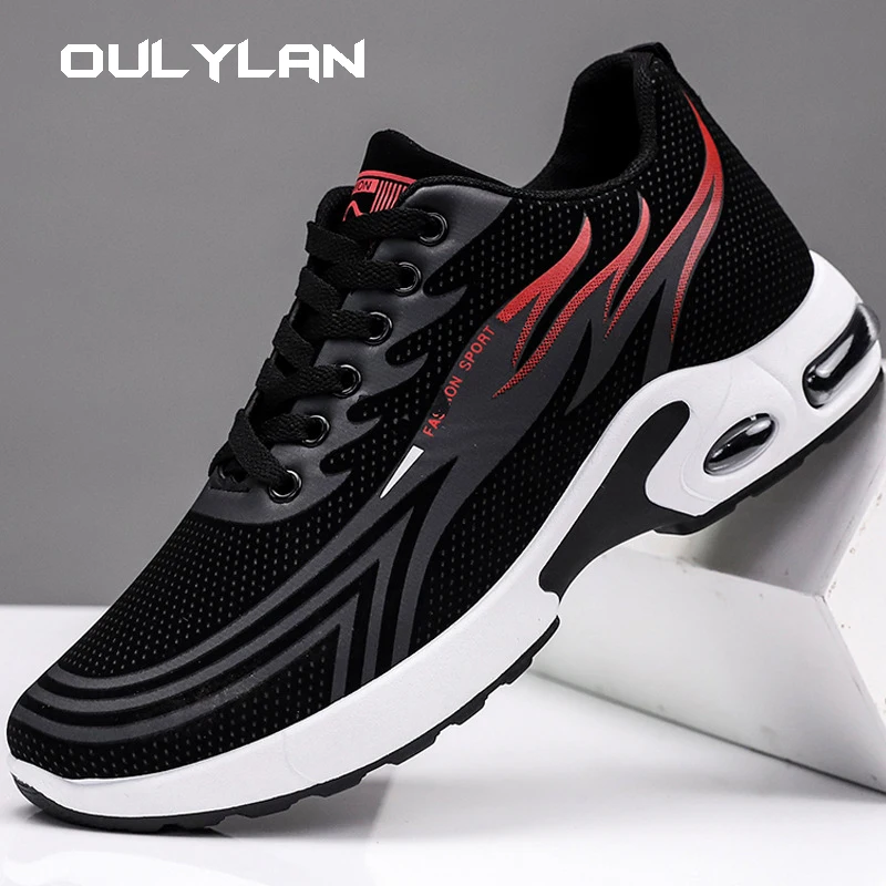 Sports Shoes for Men Shoes Sneakers Black Shoes Casual Men Knit Sneakers Breathable Athletic Running Walking Gym Shoes