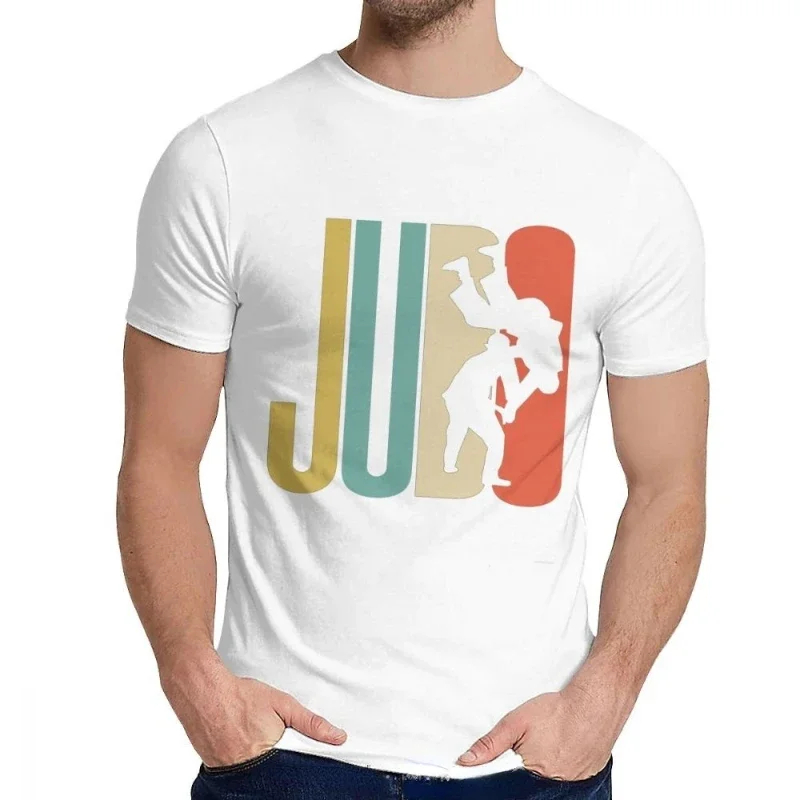 Judo Japanese Martial Arts T-shirt Fashion Men Geek Cotton Casual Graphic T Shirt Tops Harajuku Streetwear Camisetas Ropa Hombre