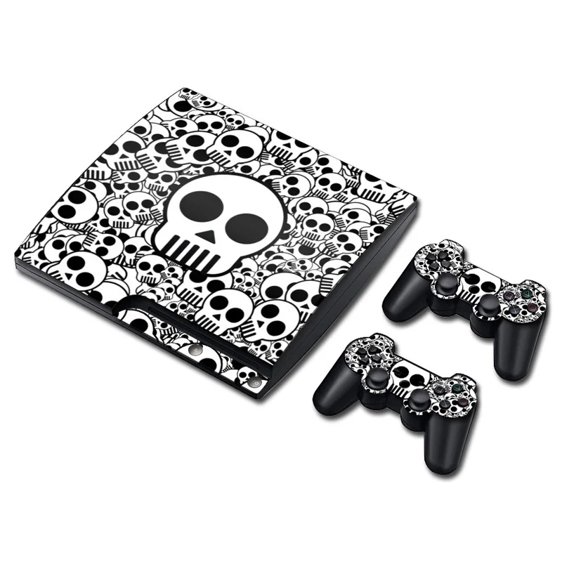 Vinyl Skin Sticker Protector for PS3 Slim and 2 controller Wrap skin sticker