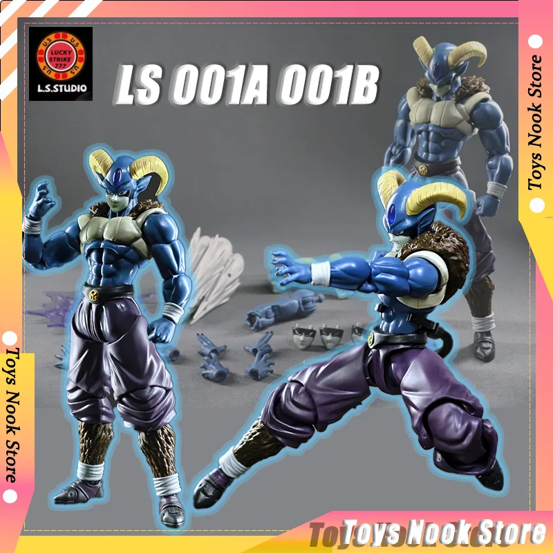 

In Stock LS Studio Dragon Ball Super Moro Action Figure Breakout Kings LS001A 001B Moro Anime Figurine Model Kids Toys Gifts