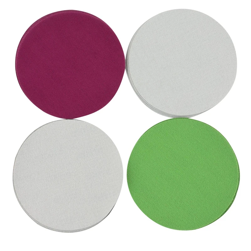 Gancho e Loop Papel Brilhante Lixar Disco, Seco e Molhado Discos, Usado para Car Head Metal, 24Pcs, 6"