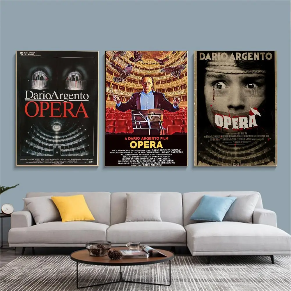 classic movie O-Opera 1987-A Painting Calligraphy Nature Inspired Artwork for Living Room  Home Decoration