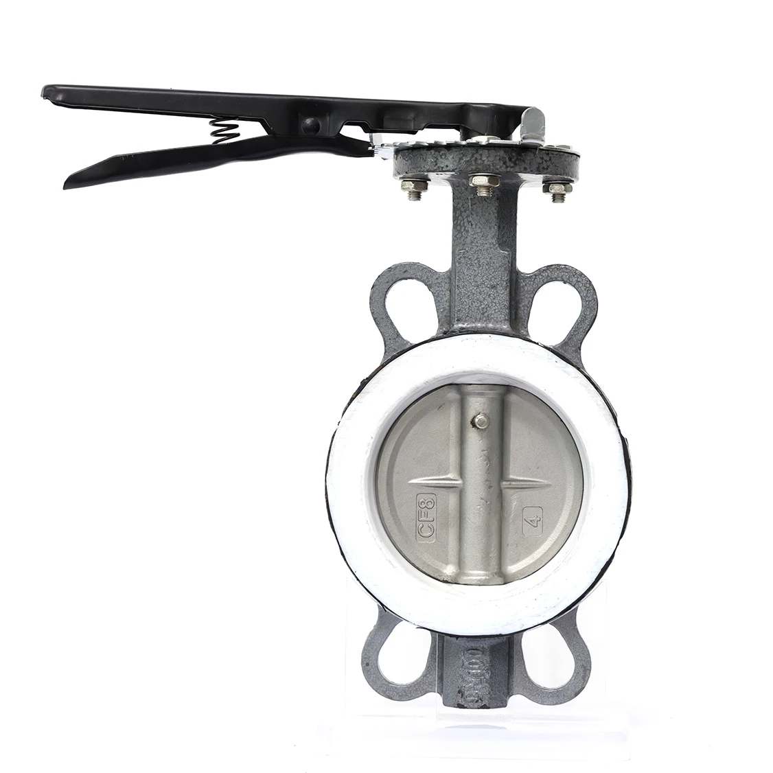 

DN50 Manual Power Wafer Type Ductile Iron Double Acting Butterfly Valve for Water Oil and Gas Media - By Manufacturer