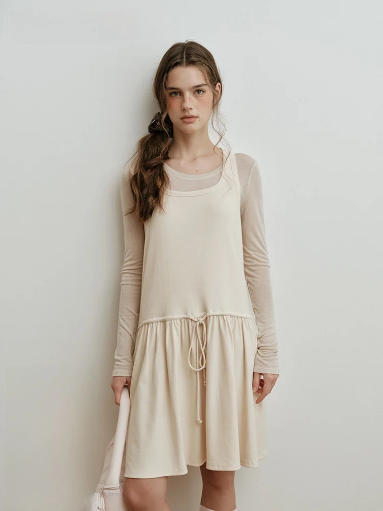 

Вязаный жилет Moonmoi Wide Ne Dstring Bouquet из смесового хлопка с вышивкой, повседневный, свободного кроя, удобный, дышащий