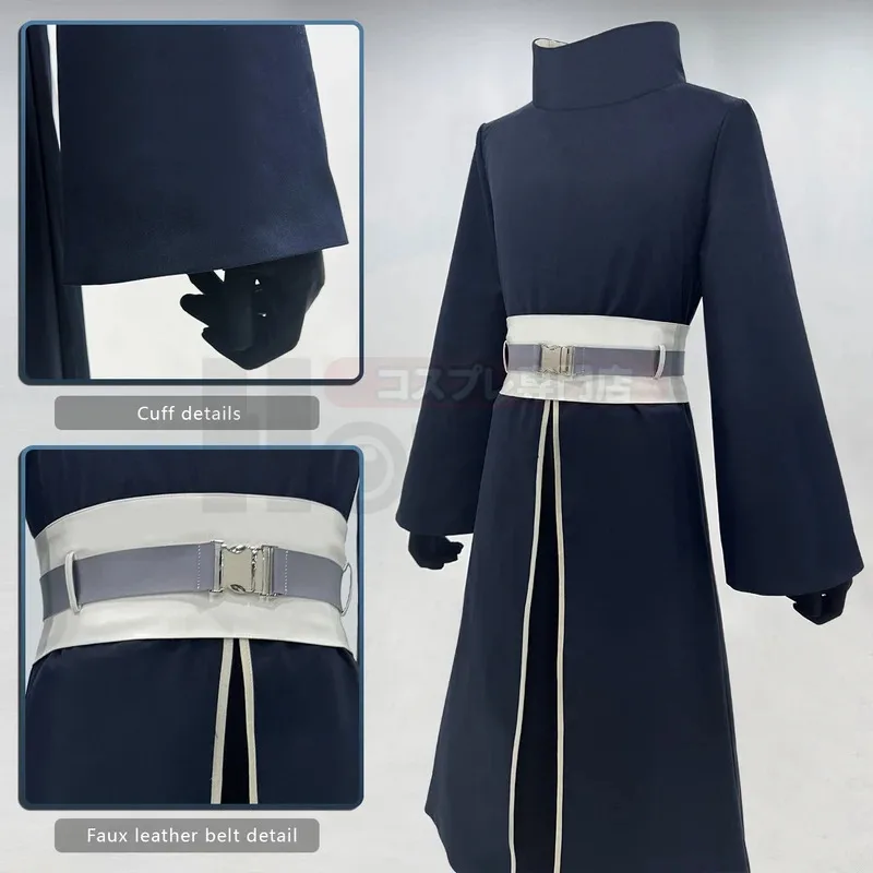 

Anime Uchiha Obito Cosplay Costume Coat Elastic Pants Belt Gloves Cos Convention Gift Adult Version Unisexx;8's,6;