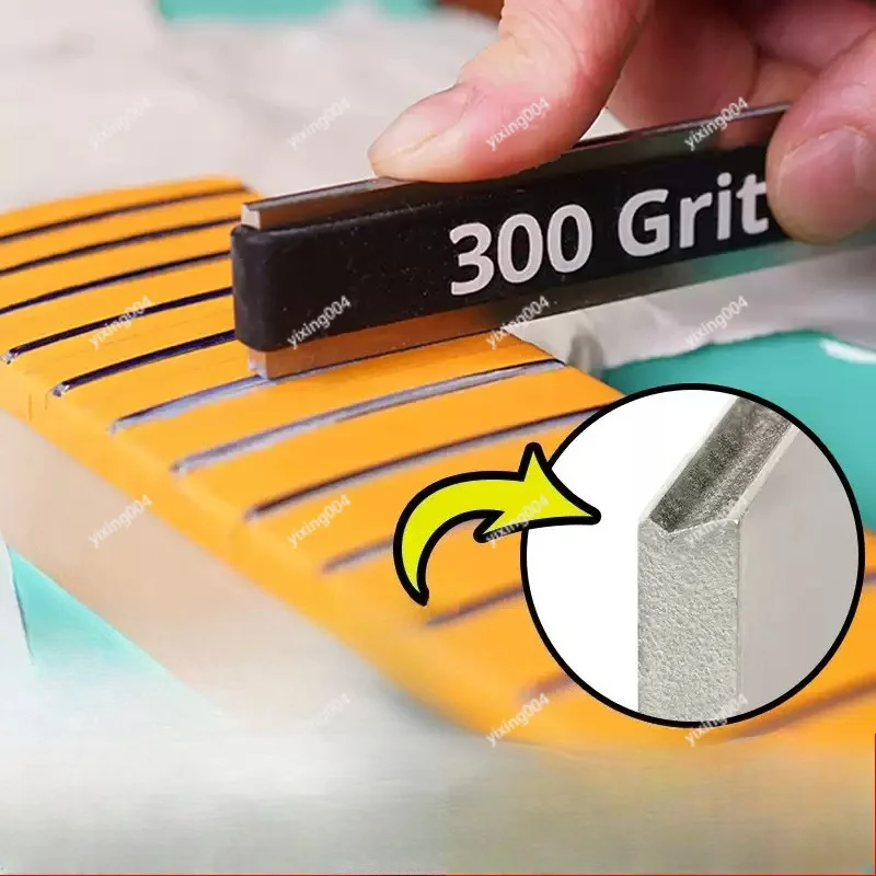 Offset Z Slot Guitar Fret File Diamond Sand for Folk Electric Guitar Fret Leveling Repair Tool