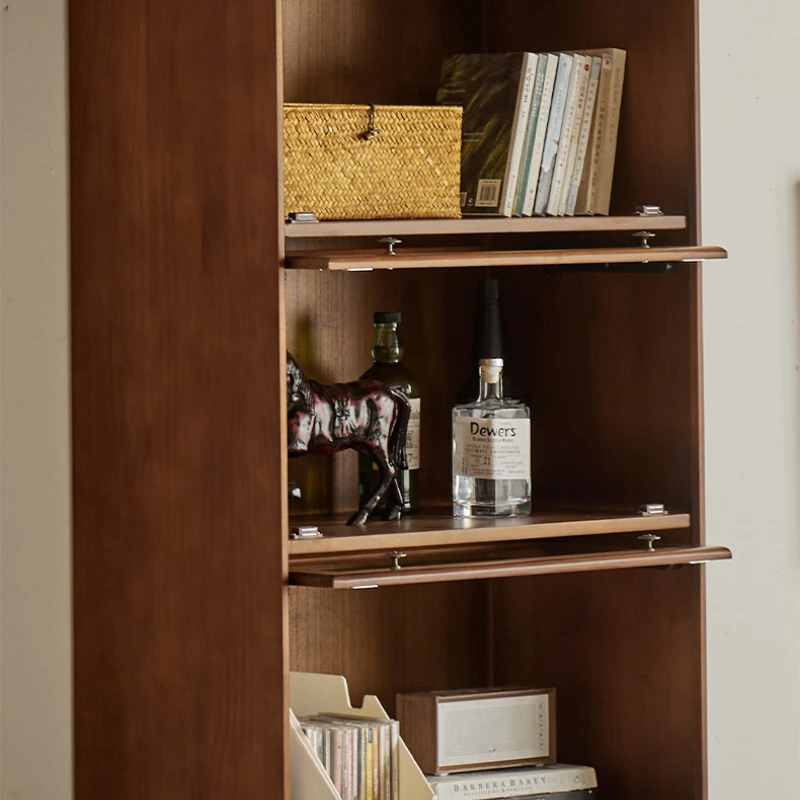 Organizador de madera para sala de almacenamiento, estantería moderna para cocina, muebles modernos para sala de estar y niños