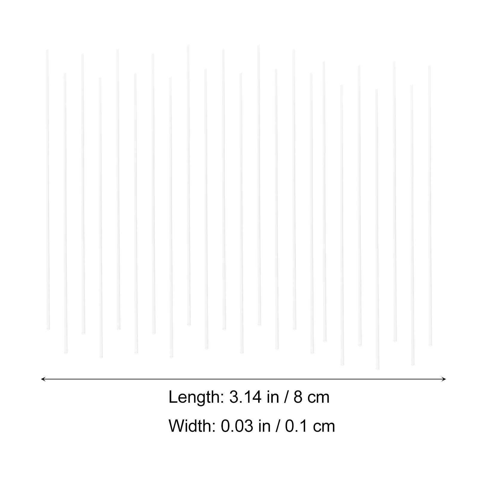 

500Pcs Capillary Melting Point Tube High-Grade Glass Durable Multi-Purpose Lab Accessories Glass Melting Point Capillary Tube
