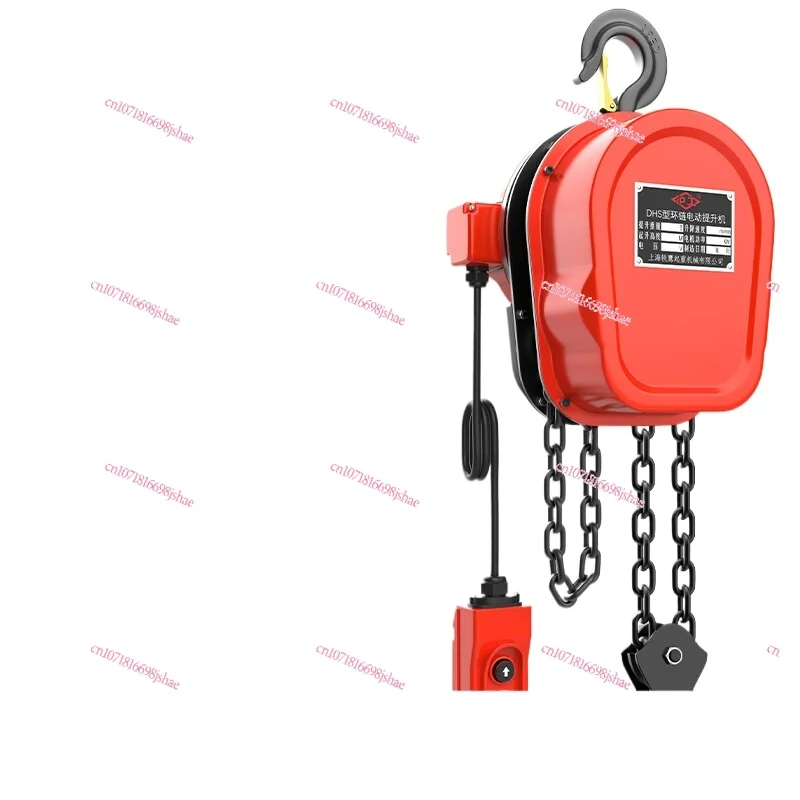 Ring chain electric hoist 380V1/2/3/5 ton 10t group crane electric hoist reversing chain hoist 220v