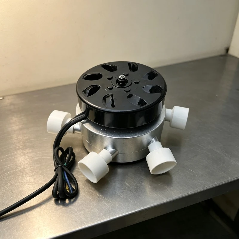 3KW Stainless Steel Mini Hydro Turbine Generator 6-Tube Portable AC 220V Power Equipment