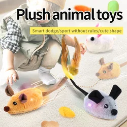 Simulated Little White Rabbit, Little Mouse, Smart Walking and Running Electric Toys, Teasing Cats, Tricking, Funny Gifts, Child