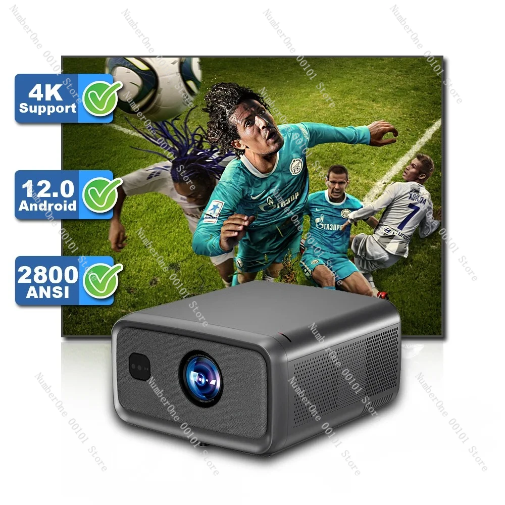 2800ANSI 4k Projector  MAX Outdoor 1080p Projector Home 3d Led Projector Proyector 4k Home Theater Projecteur Android 4k