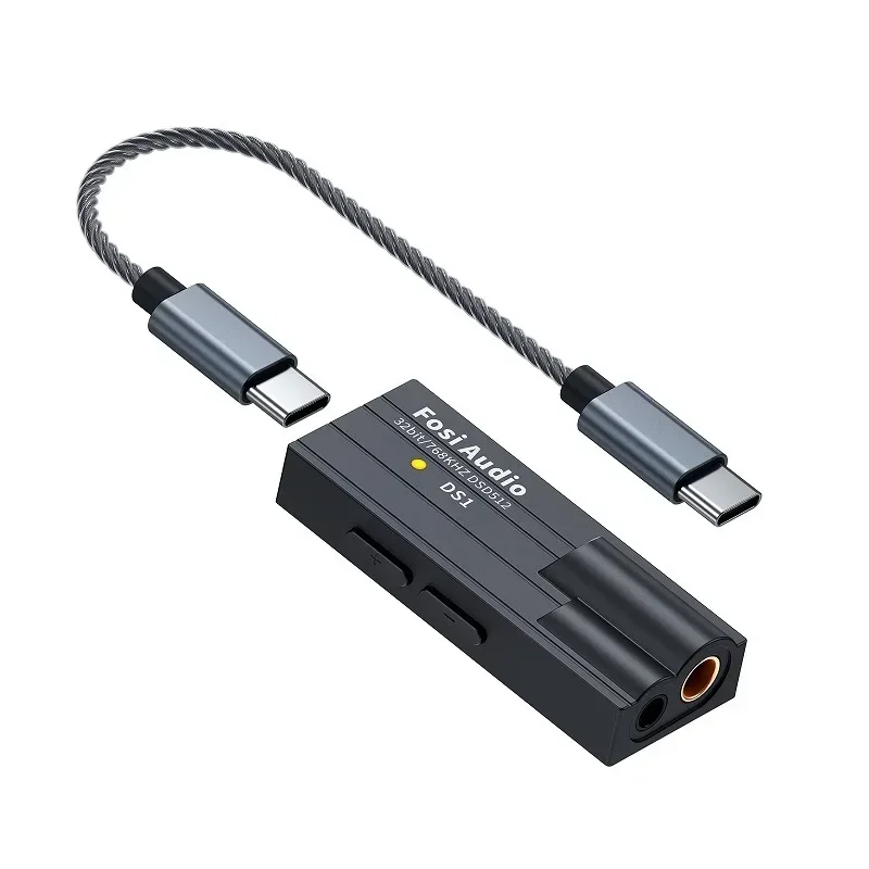 DS1 Small Tail Decoding Headphone Amplifier HIFI Portable Headphone Amplifier DAC Support Android Apple
